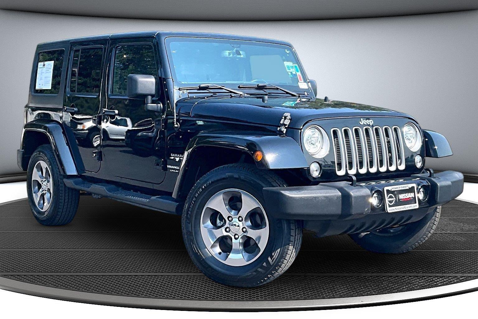 Black Clearcoat 2018 Jeep Wrangler SUV / Crossover Four-Wheel Drive 5-Speed Automatic