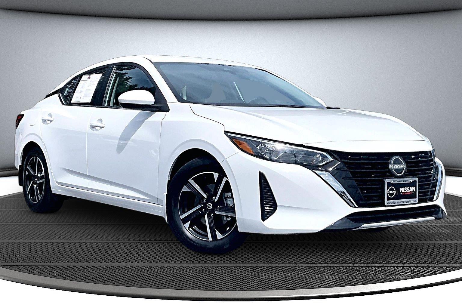 White (Fresh Powder) 2025 Nissan Sentra Sedan Front-Wheel Drive Continuously Variable Transmission