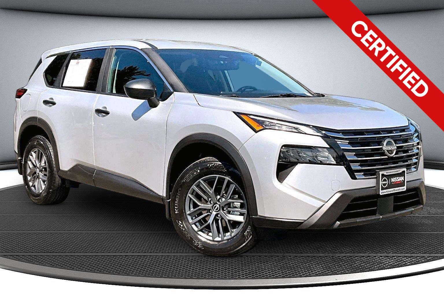 Brilliant Silver Metallic 2025 Nissan Rogue SUV / Crossover All-Wheel Drive Continuously Variable Transmission