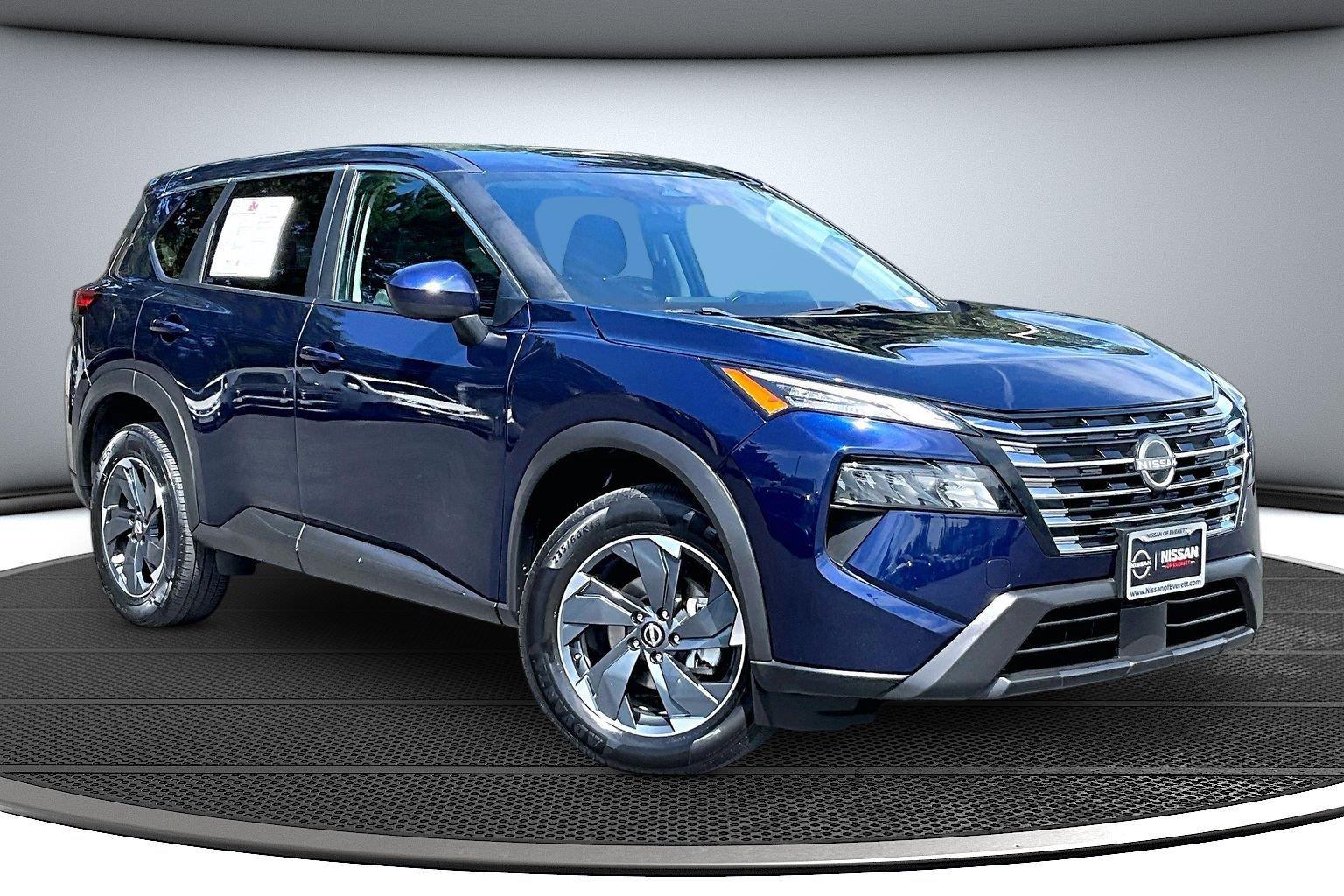 Deep Ocean Blue Pearl 2024 Nissan Rogue SUV / Crossover All-Wheel Drive Continuously Variable Transmission