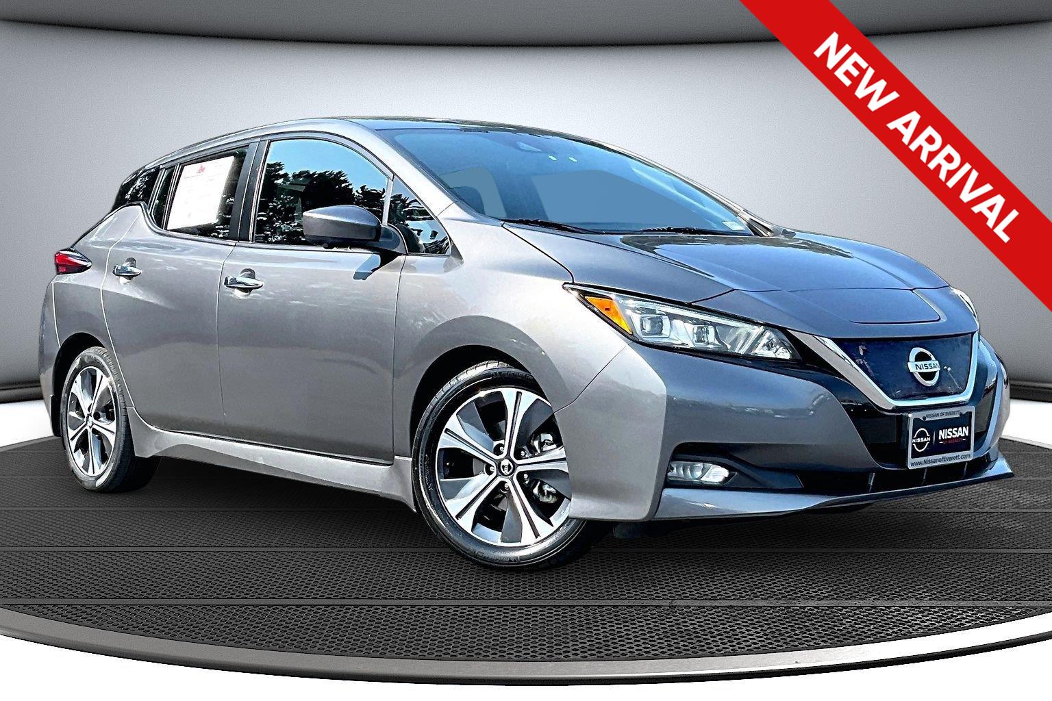 Gray (Gun Metallic) 2021 Nissan LEAF Hatchback Front-Wheel Drive Automatic