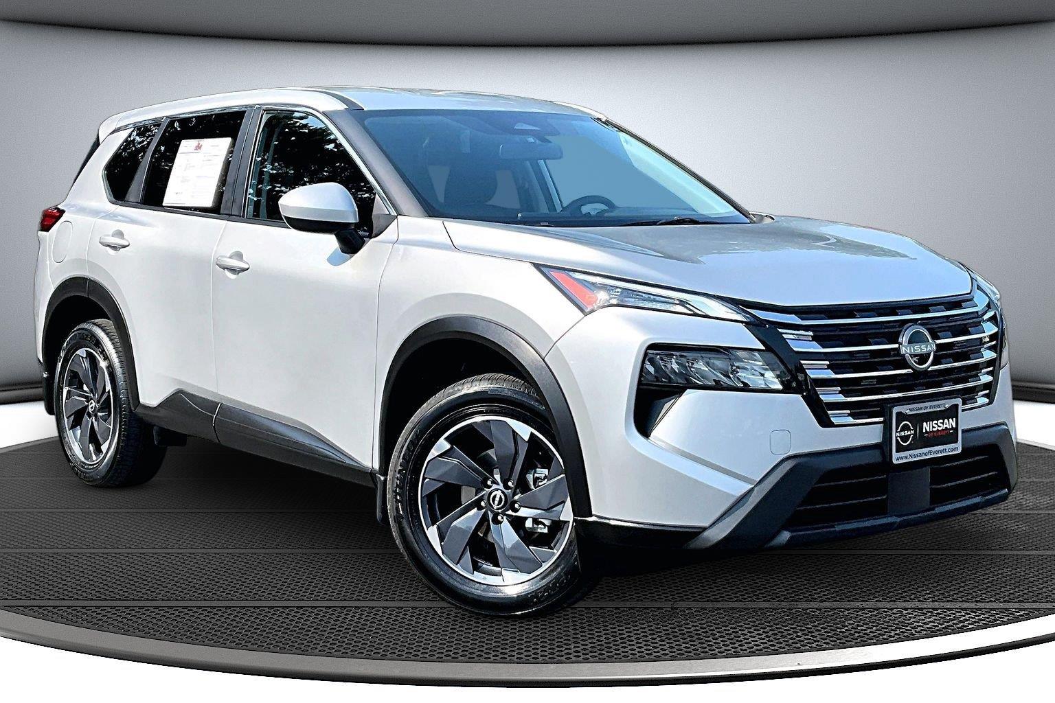 Brilliant Silver Metallic 2025 Nissan Rogue SUV / Crossover All-Wheel Drive Continuously Variable Transmission