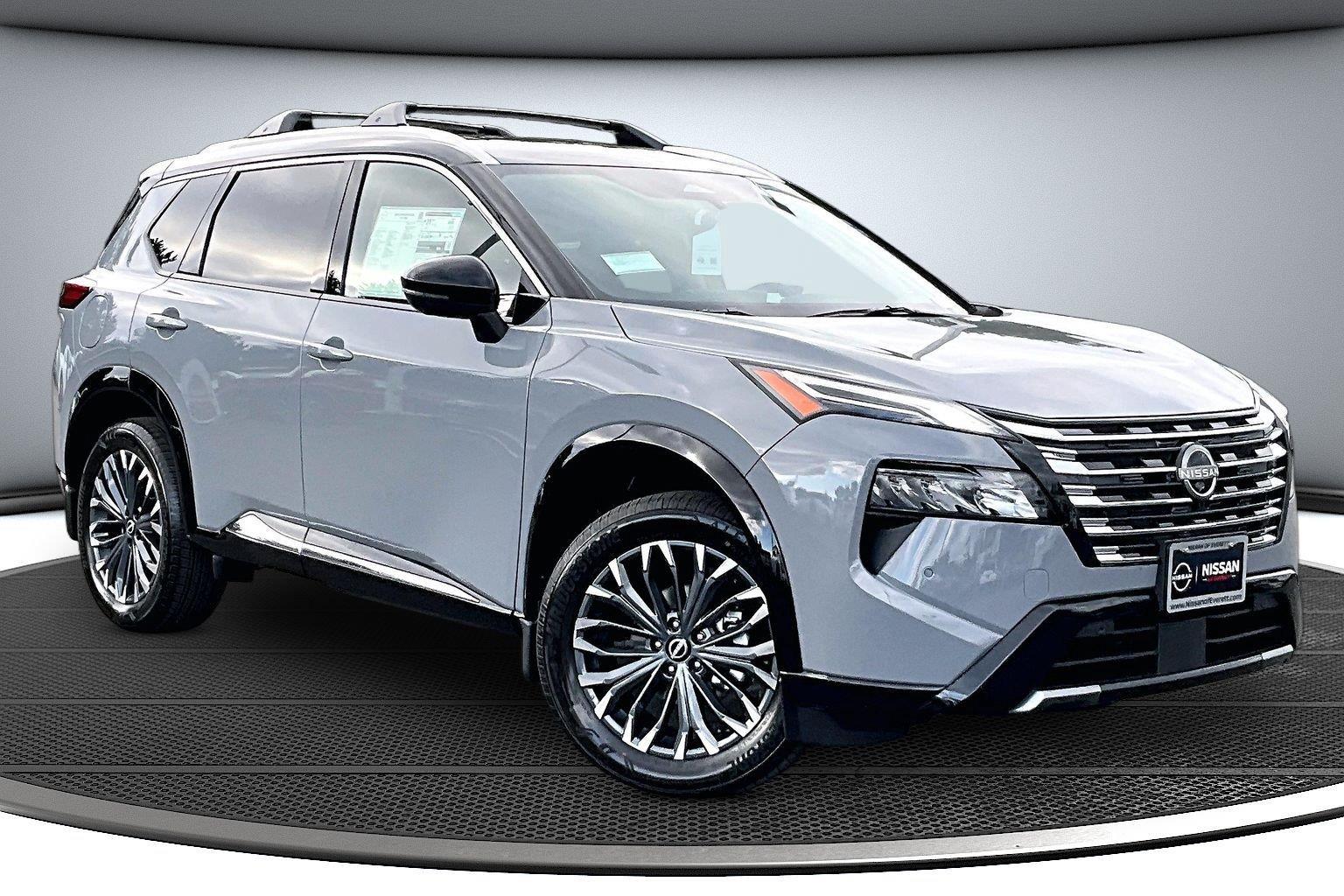 Boulder Gray Pearl/Super Black 2026 Nissan Rogue SUV / Crossover All-Wheel Drive Continuously Variable Transmission