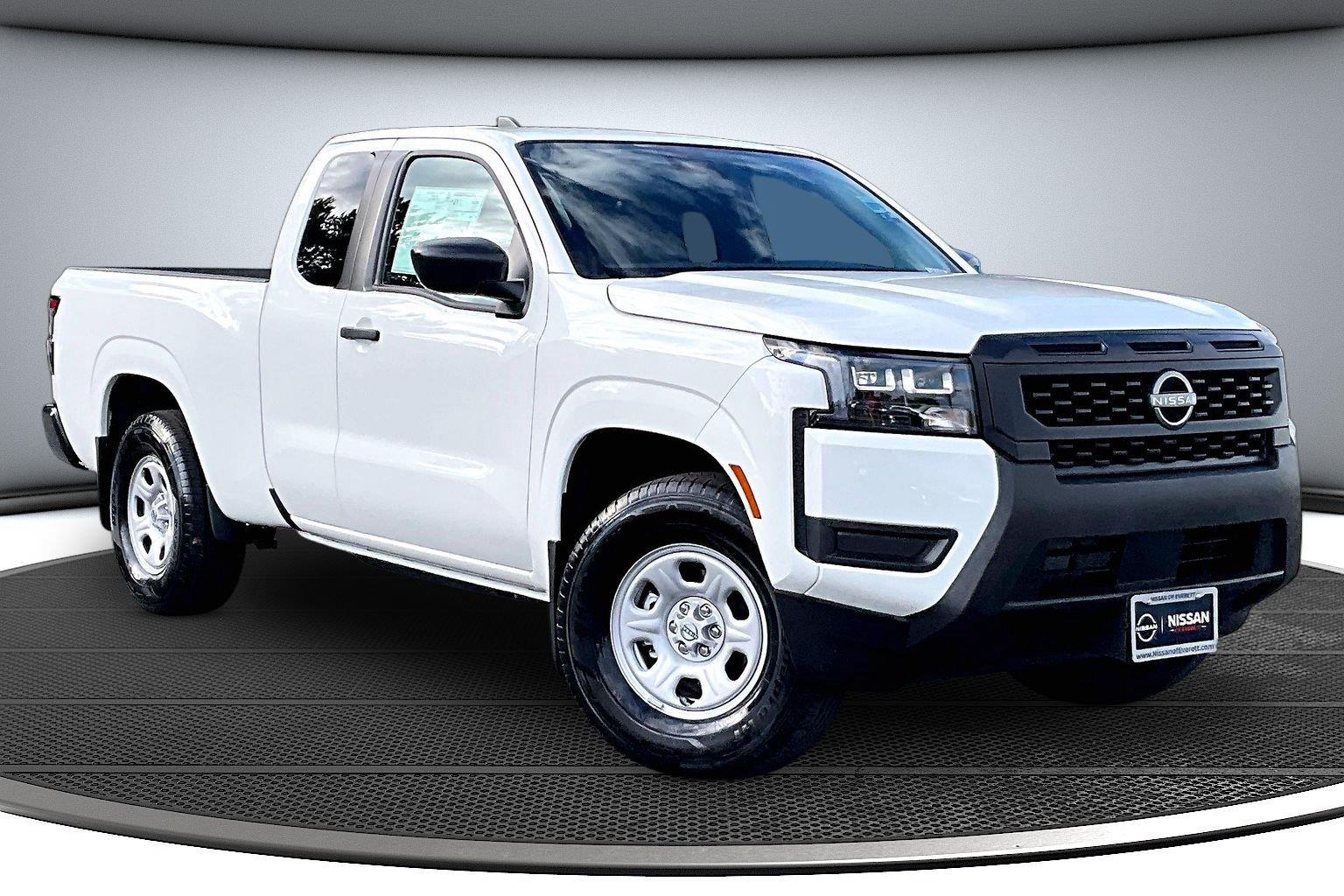 Glacier White 2026 Nissan Frontier Pickup Truck 4X2 Automatic