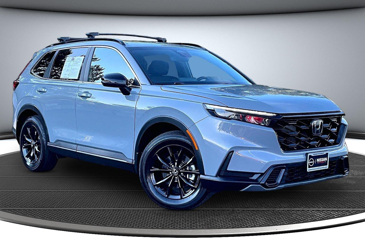 Urban Gray Pearl 2024 Honda CR-V Hybrid SUV / Crossover All-Wheel Drive 1-Speed Dual Clutch