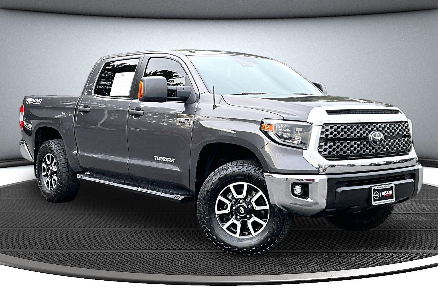Magnetic Gray Metallic 2019 Toyota Tundra Pickup Truck Four-Wheel Drive Automatic