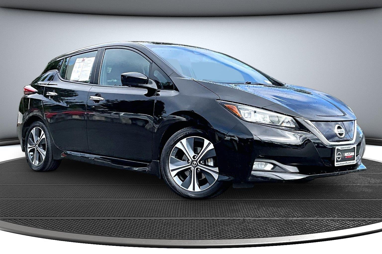 Super Black 2020 Nissan LEAF Hatchback Front-Wheel Drive Automatic