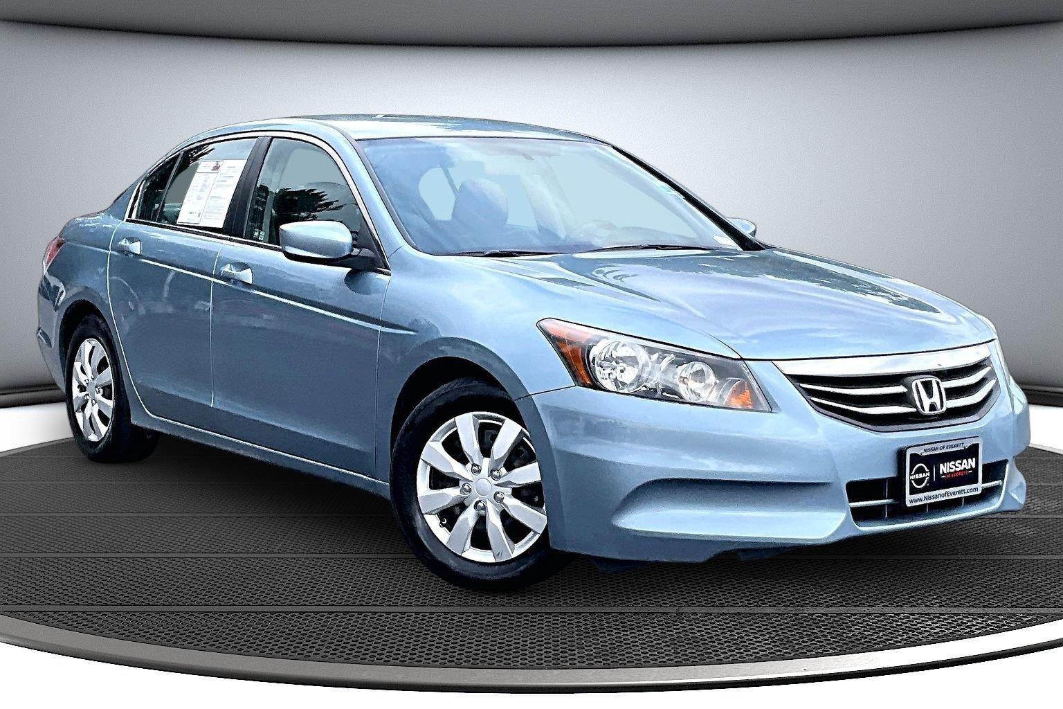 Celestial Blue Metallic 2012 Honda Accord Sedan Front-Wheel Drive Automatic