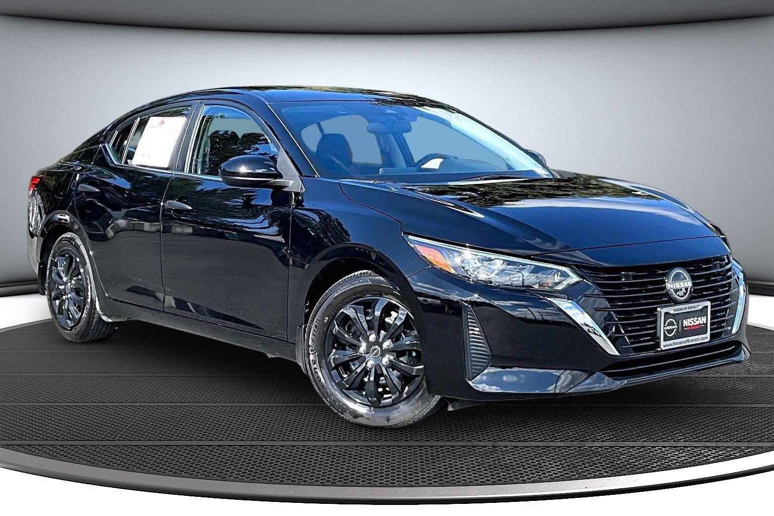 Super Black 2025 Nissan Sentra Sedan Front-Wheel Drive Continuously Variable Transmission