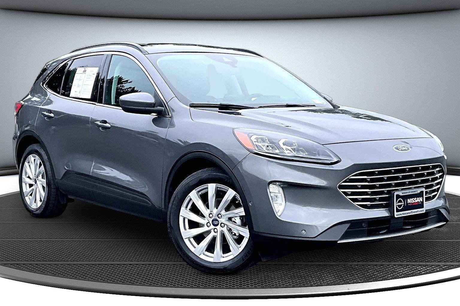 2021 Ford Escape Hybrid Gris (Carbonized Gray Metallic) SUV/Crossover Tracción en las cuatro ruedas Transmisión variable continua