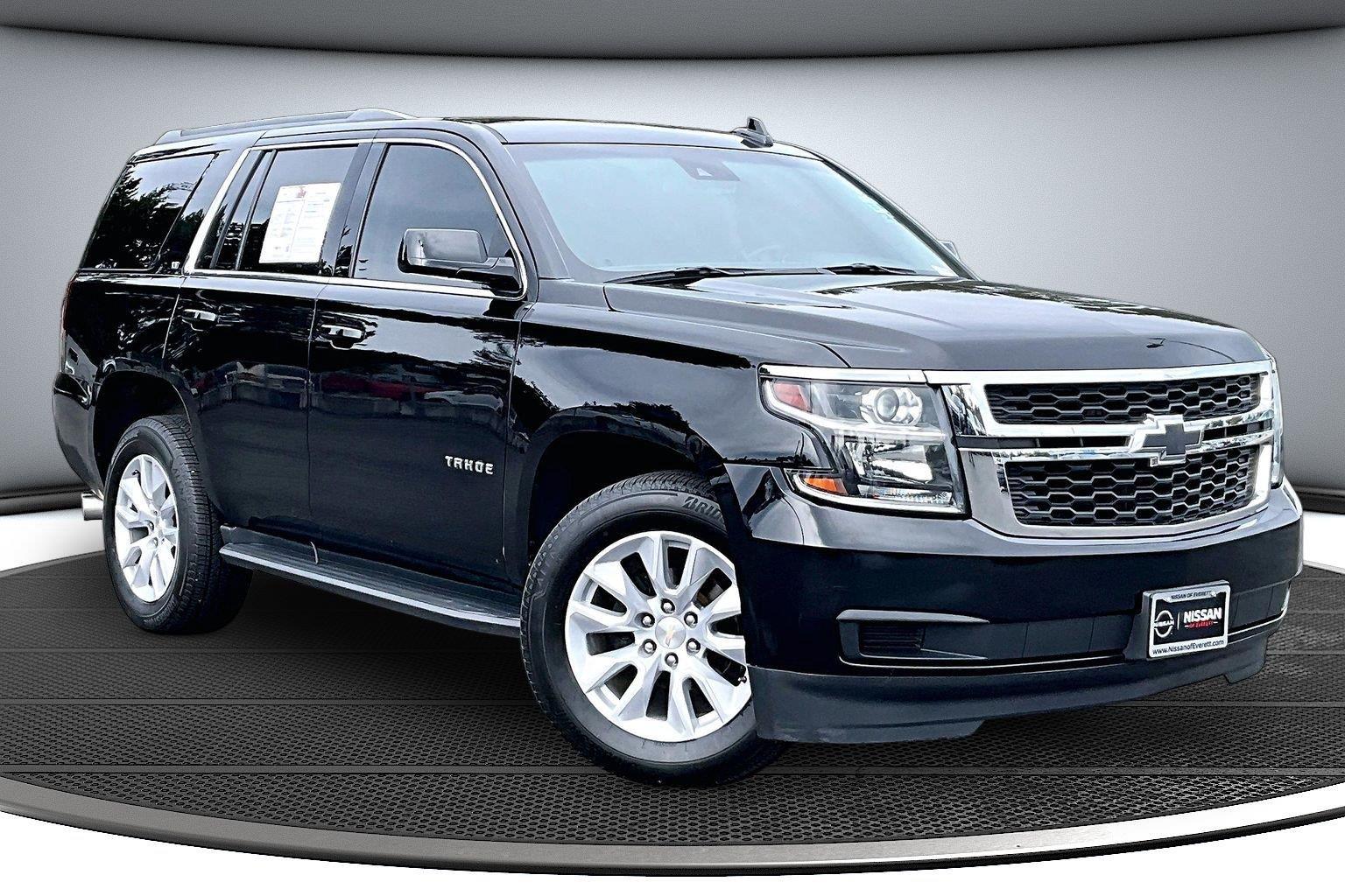 Black 2020 Chevrolet Tahoe SUV / Crossover Four-Wheel Drive 6-Speed Automatic