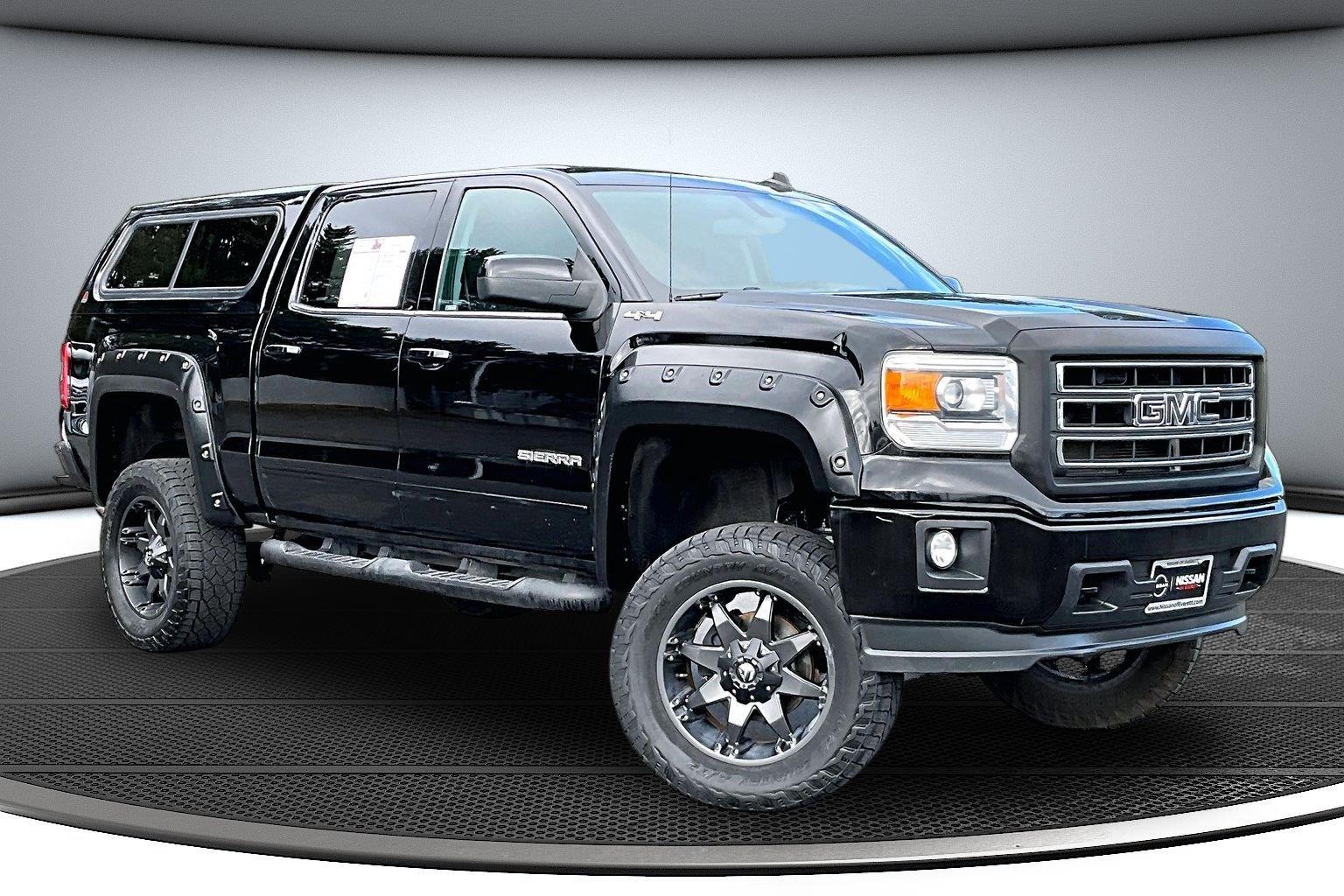 Onyx Black 2014 GMC Sierra 1500 Pickup Truck Four-Wheel Drive 6-Speed Automatic