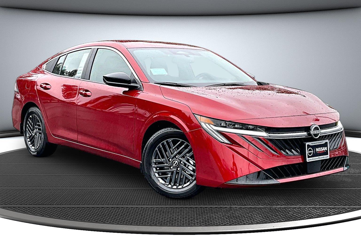 Red (Scarlet Ember Tintcoat) 2027 Nissan Sentra Sedan Front-Wheel Drive Continuously Variable Transmission