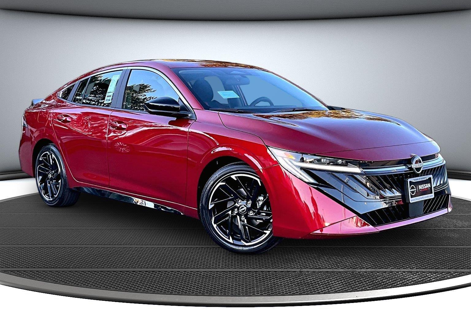 Red (Scarlet Ember Tintcoat) 2027 Nissan Sentra Sedan Front-Wheel Drive Continuously Variable Transmission