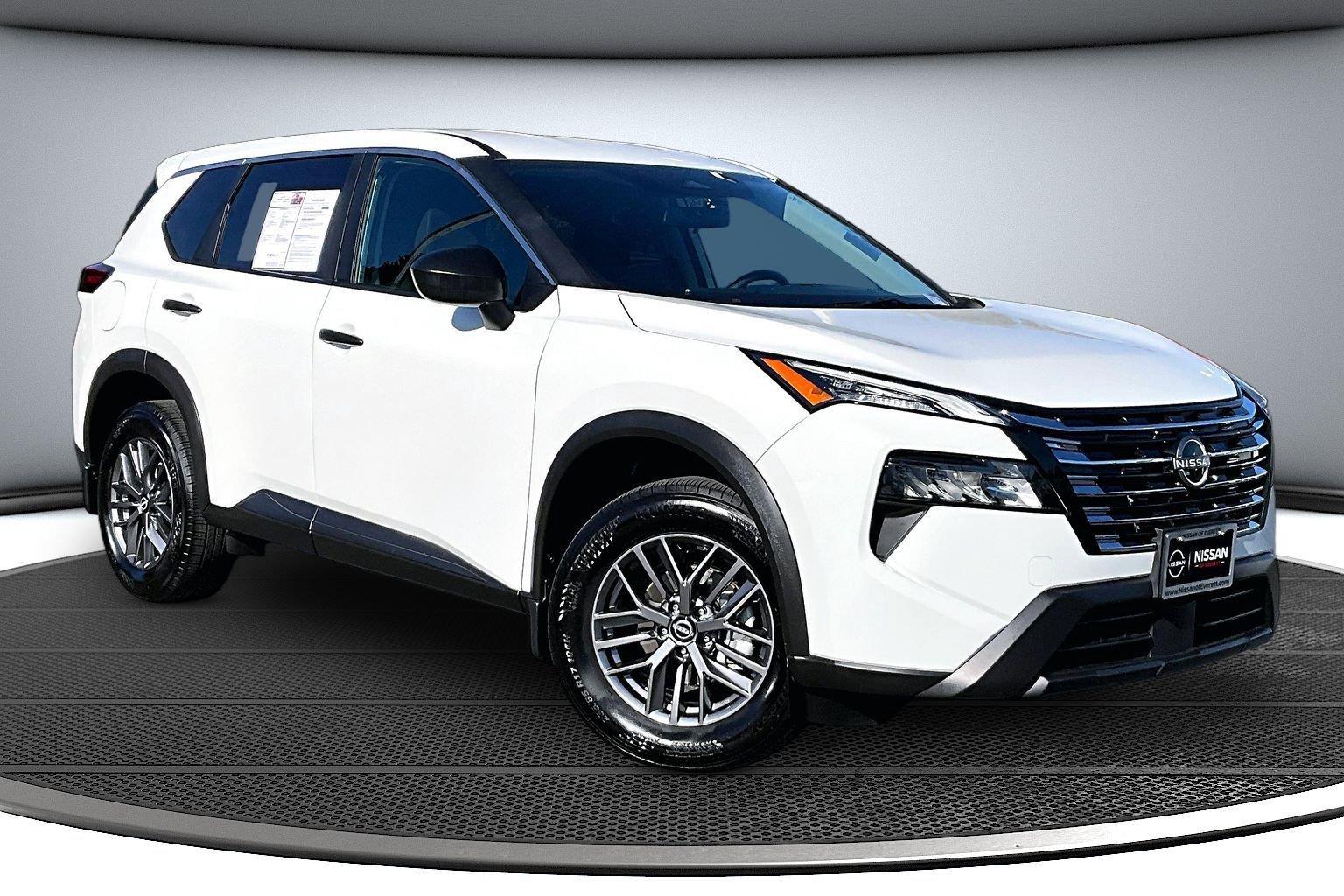 Glacier White 2025 Nissan Rogue SUV / Crossover All-Wheel Drive Continuously Variable Transmission