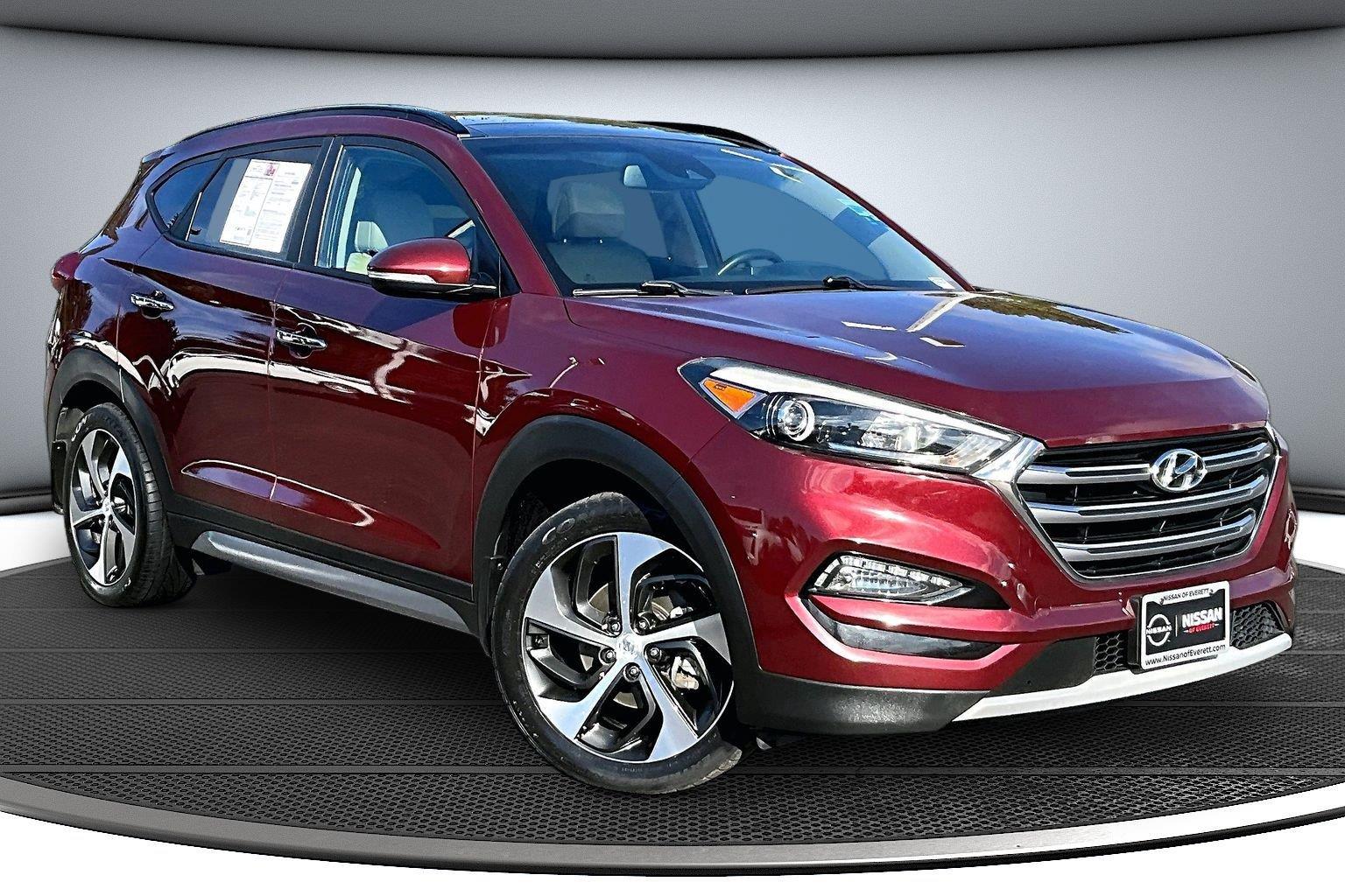 Red (Ruby Wine) 2017 Hyundai Tucson SUV / Crossover Front-Wheel Drive Automatic