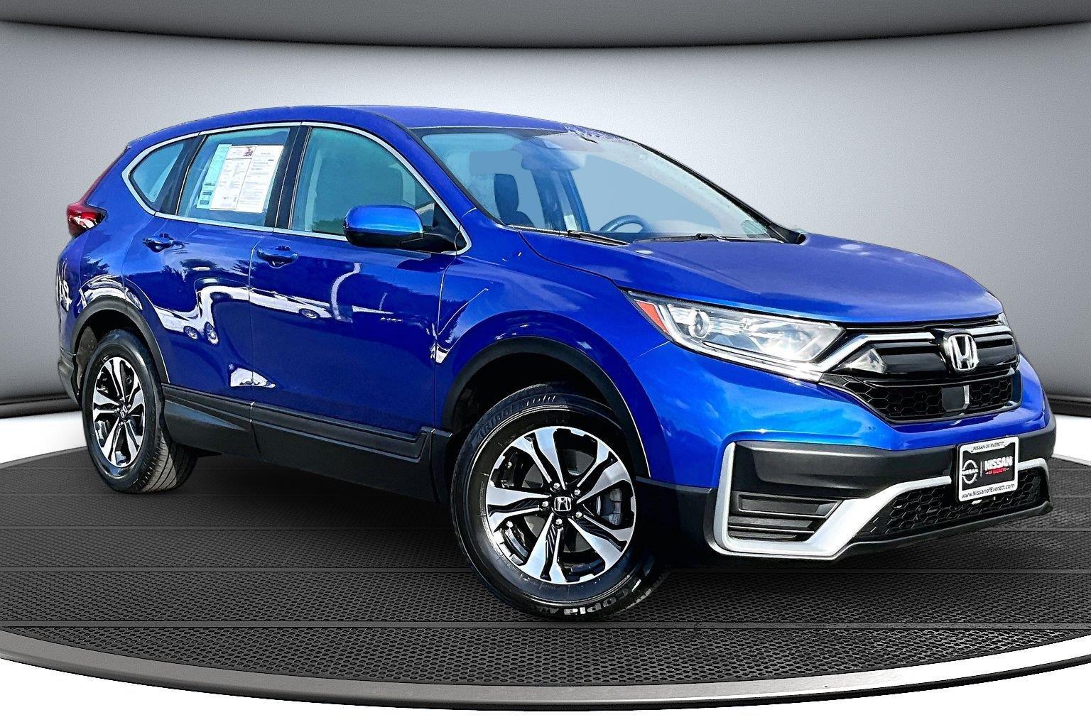Aegean Blue Metallic 2022 Honda CR-V SUV / Crossover All-Wheel Drive Continuously Variable Transmission