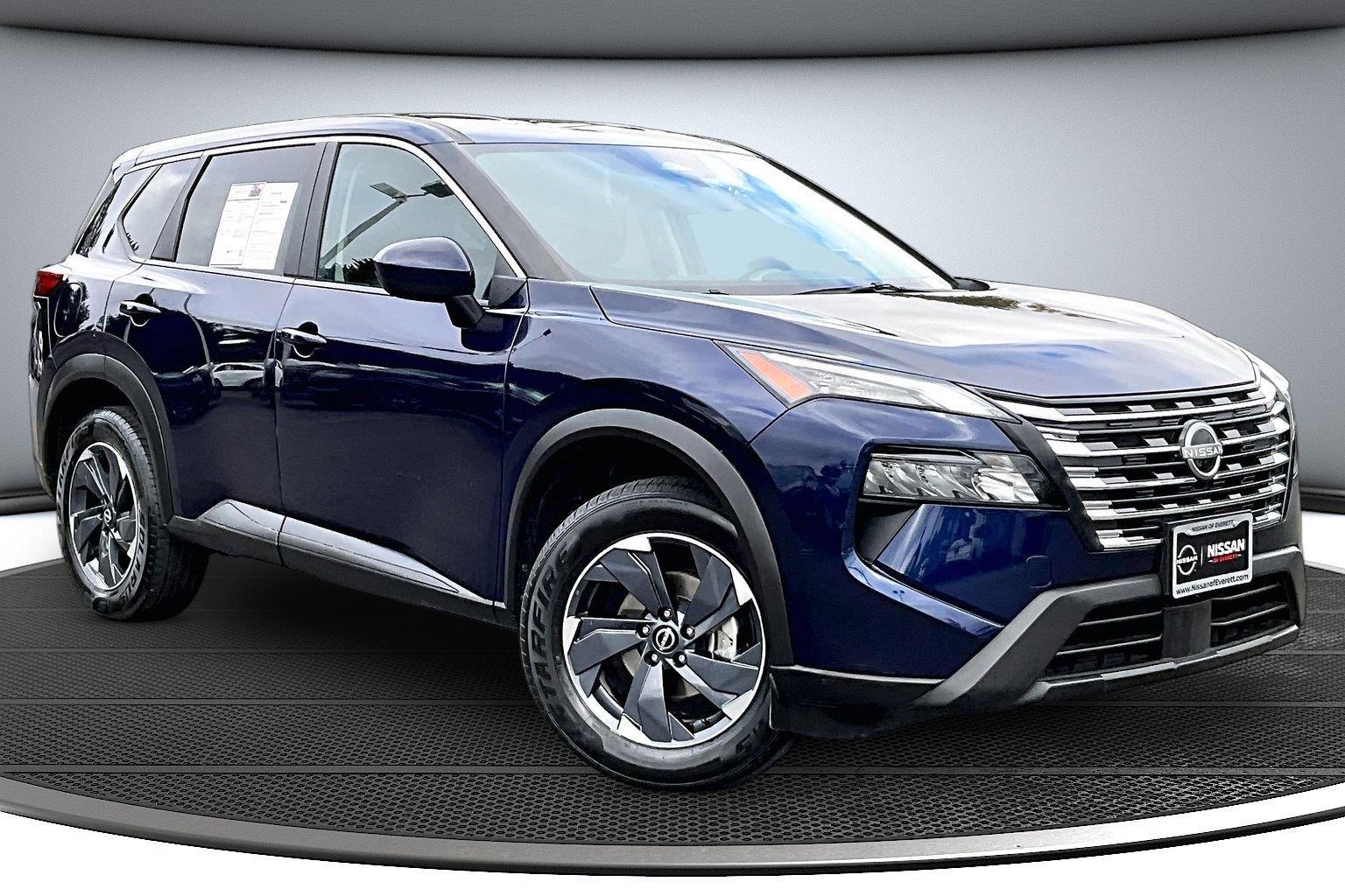 Deep Ocean Blue Pearl 2025 Nissan Rogue SUV / Crossover All-Wheel Drive Continuously Variable Transmission