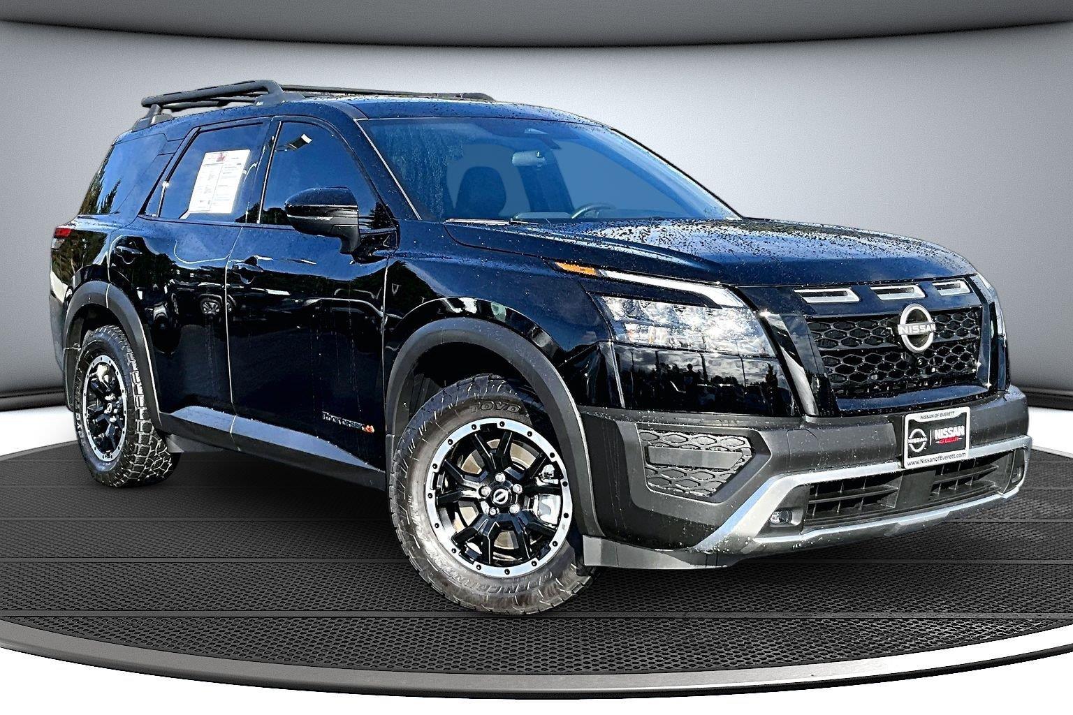 Super Black 2025 Nissan Pathfinder SUV / Crossover All-Wheel Drive Automatic