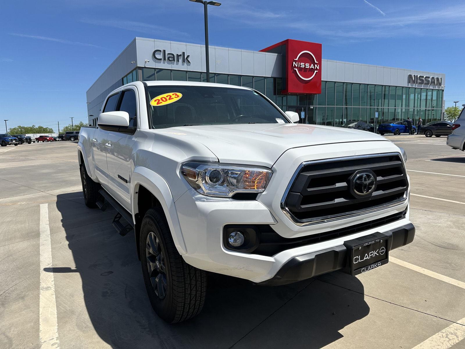 Ice Cap 2023 Toyota Tacoma SR5 V6 Double Cab LB RWD Pickup Truck 4X2 6-Speed Automatic