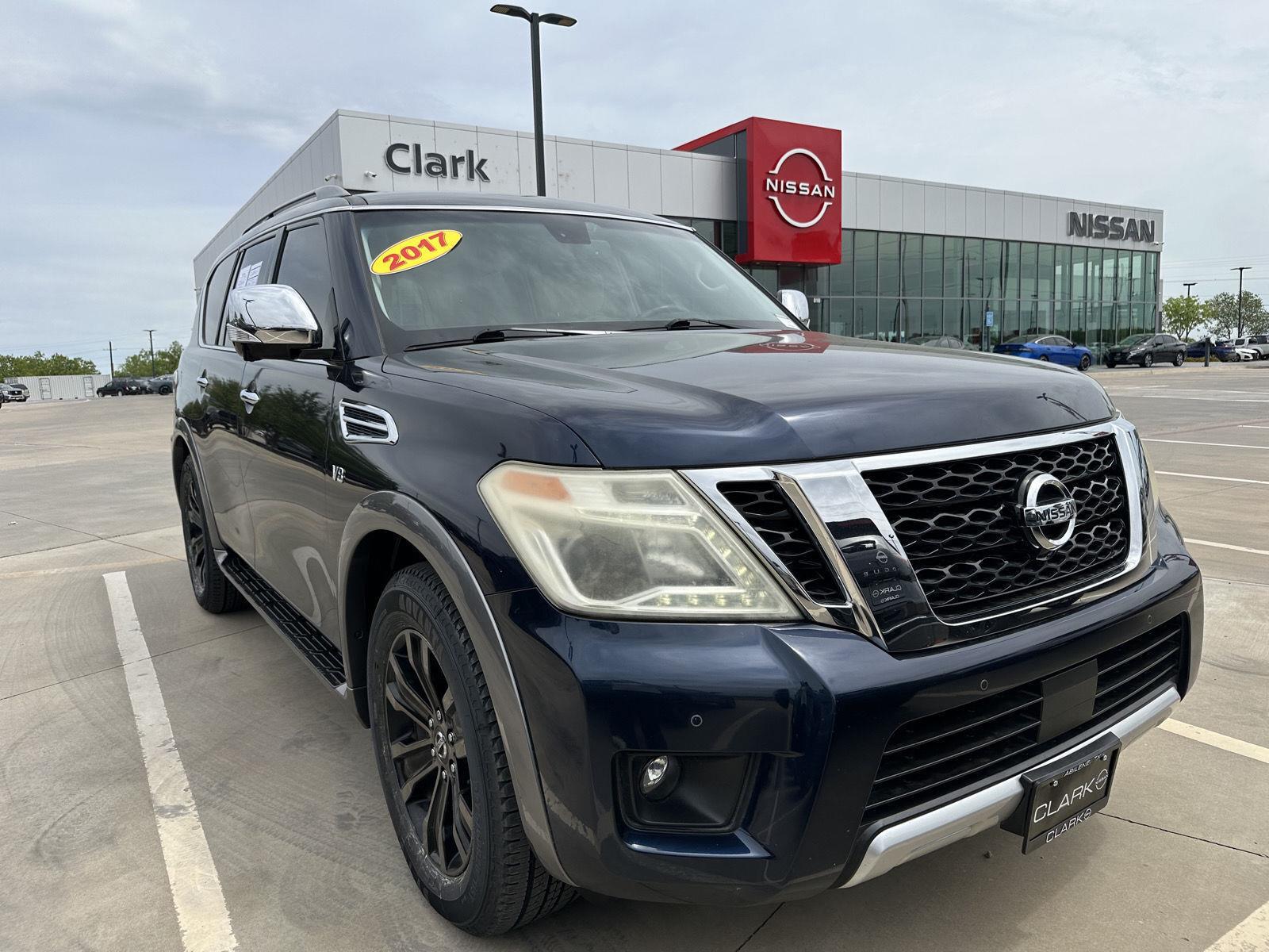 Hermosa Blue 2017 Nissan Armada Platinum SUV / Crossover 4X2 Automatic
