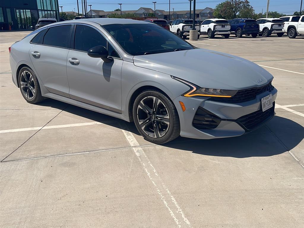 Wolf Gray 2022 Kia K5 GT-Line FWD Sedan Front-Wheel Drive 8-Speed Automatic