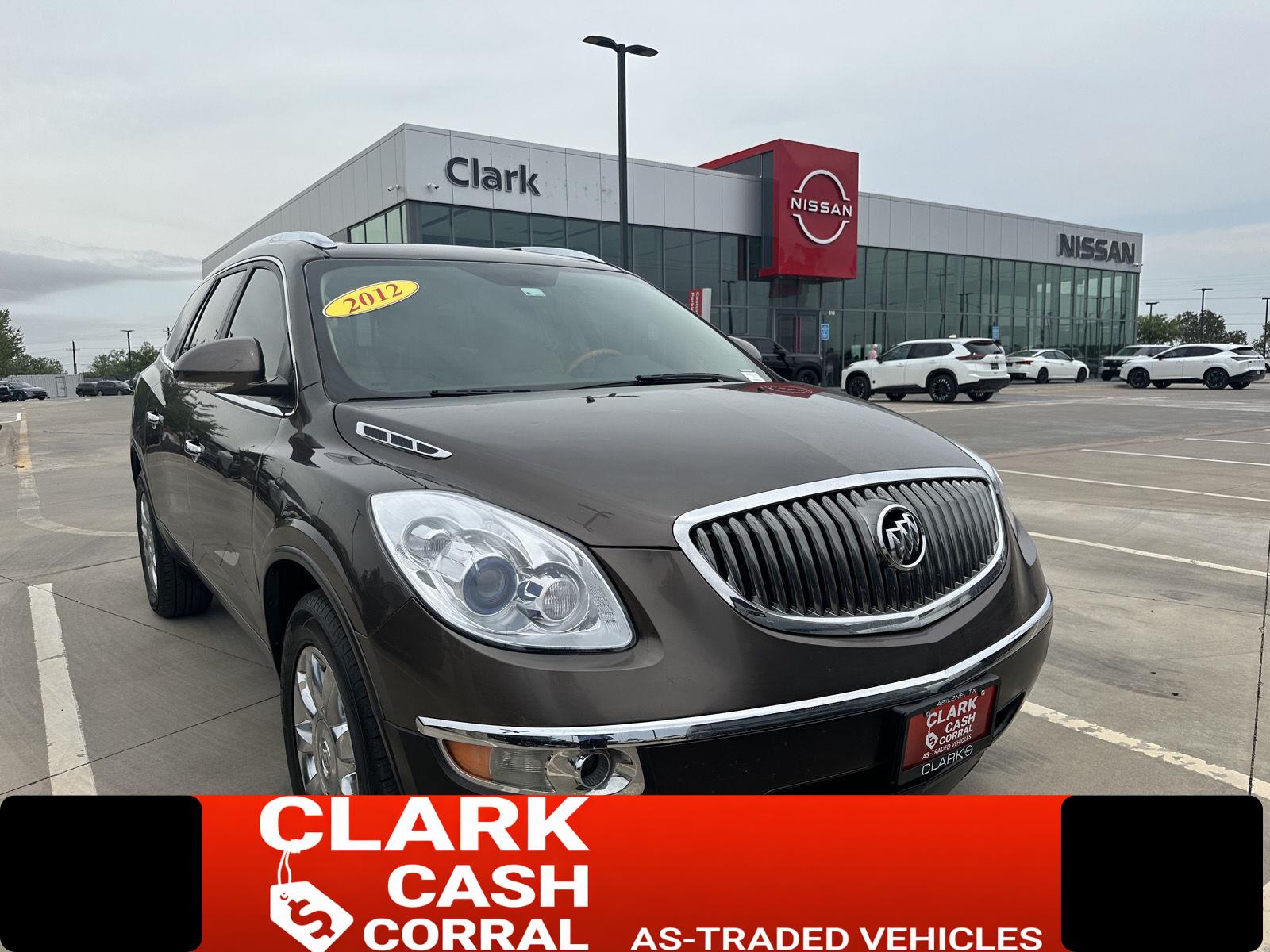 Cocoa Metallic 2012 Buick Enclave Leather FWD SUV / Crossover Front-Wheel Drive 6-Speed Automatic