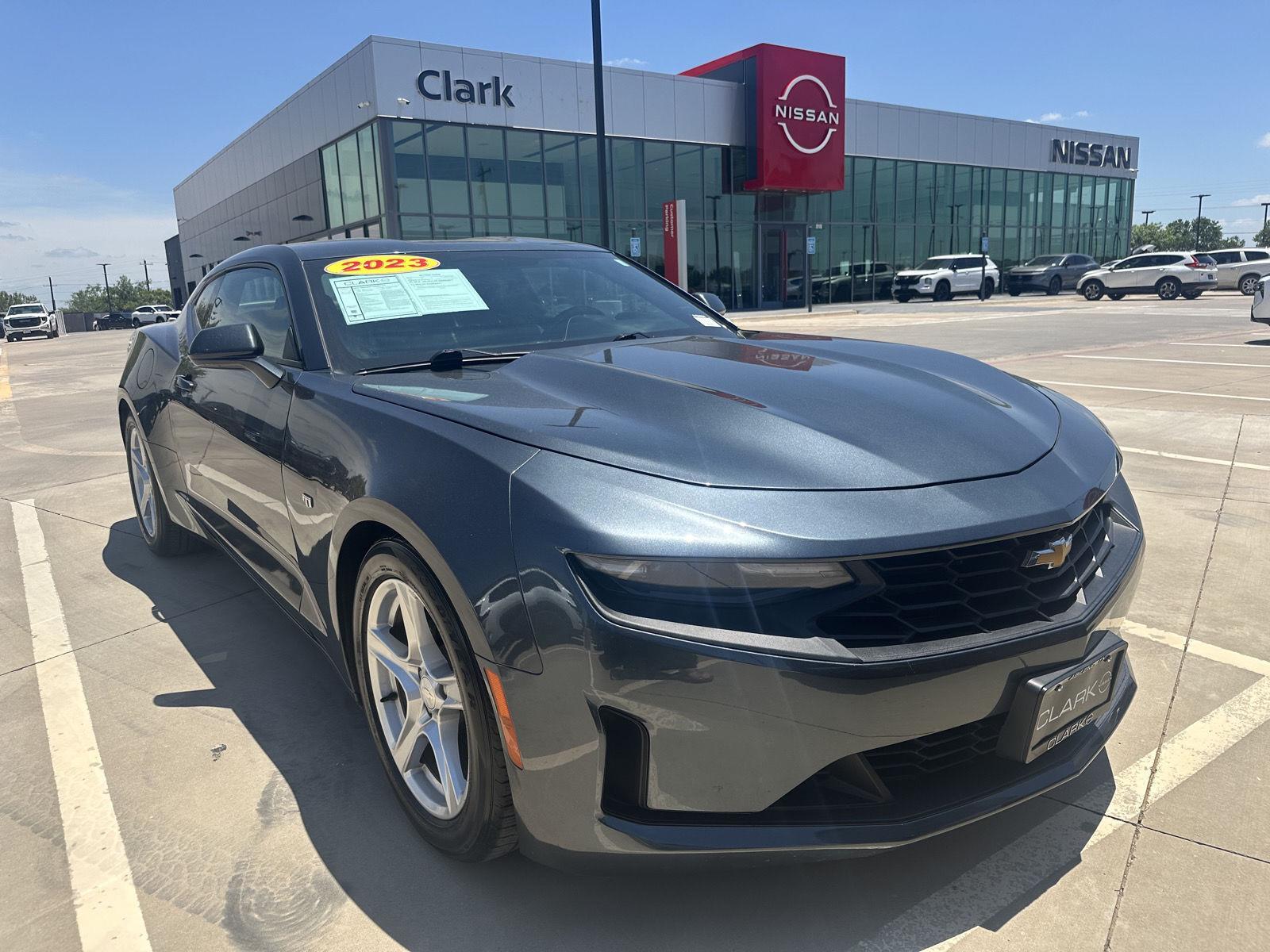 Shadow Gray Metallic 2023 Chevrolet Camaro Coupe Rear-Wheel Drive Automatic