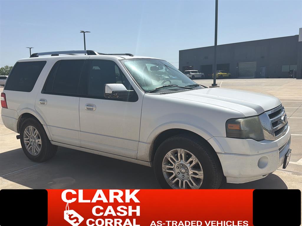 White Platinum Metallic Tri-Coat 2013 Ford Expedition SUV / Crossover 4X2 6-Speed Automatic