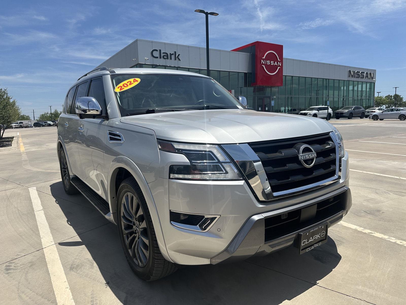 Brilliant Silver Metallic 2024 Nissan Armada SUV / Crossover 4X2 Automatic