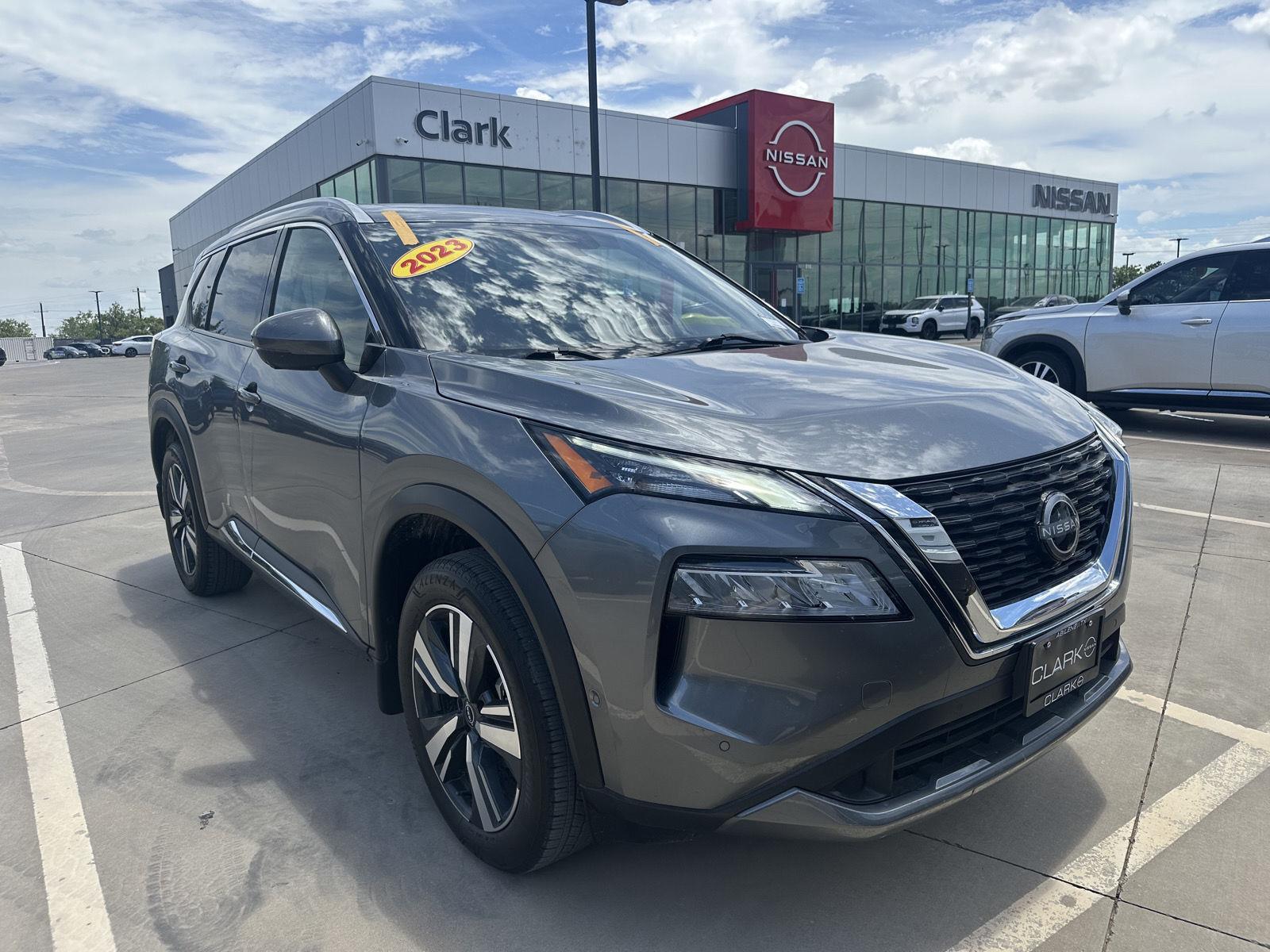 Gray (Gun Metallic) 2023 Nissan Rogue SUV / Crossover Front-Wheel Drive Continuously Variable Transmission