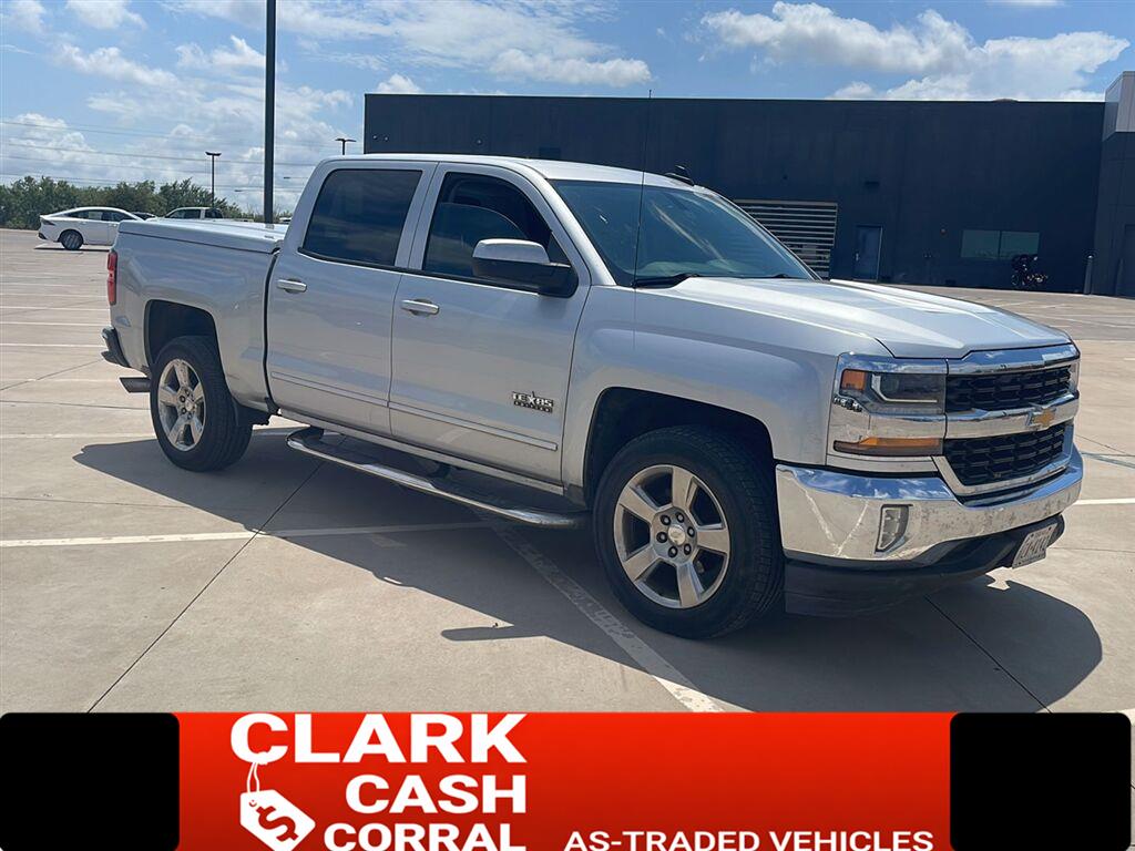Silver Ice Metallic 2016 Chevrolet Silverado 1500 Pickup Truck 4X2 6-Speed Automatic