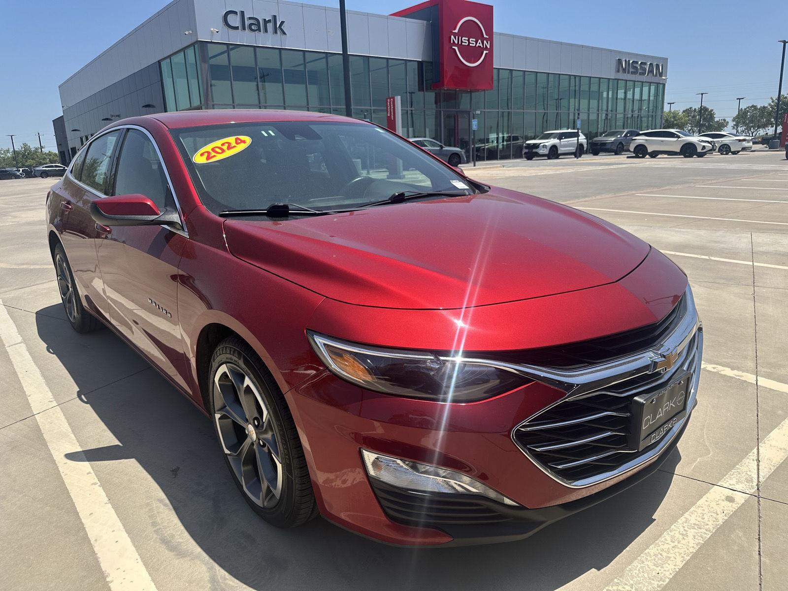 Radiant Red Tintcoat 2024 Chevrolet Malibu Sedan Front-Wheel Drive Continuously Variable Transmission