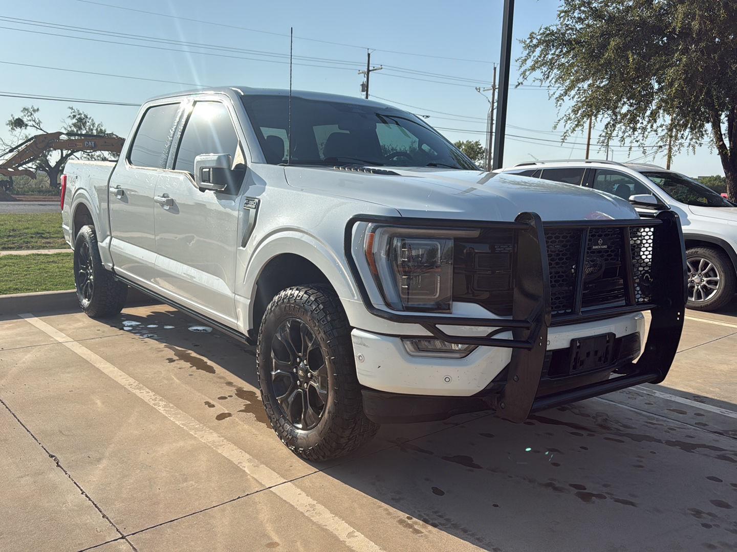 Star White Metallic Tri-Coat 2022 Ford F-150 Pickup Truck Four-Wheel Drive Automatic