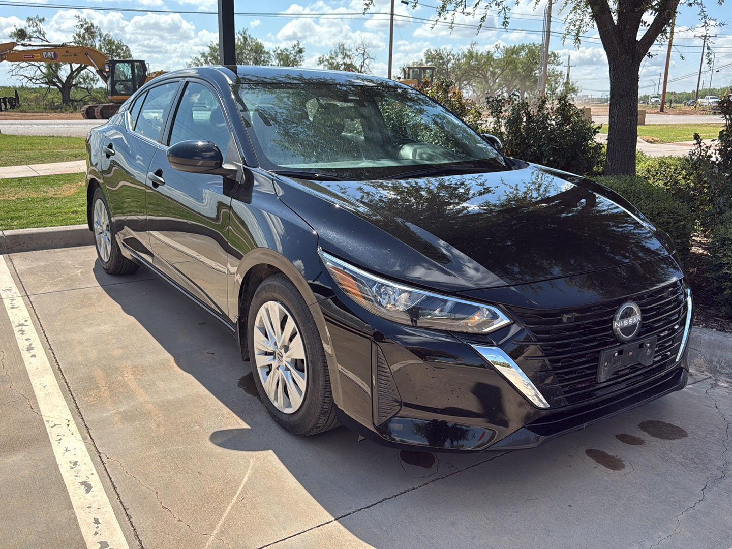 Super Black 2024 Nissan Sentra Sedan Front-Wheel Drive Continuously Variable Transmission