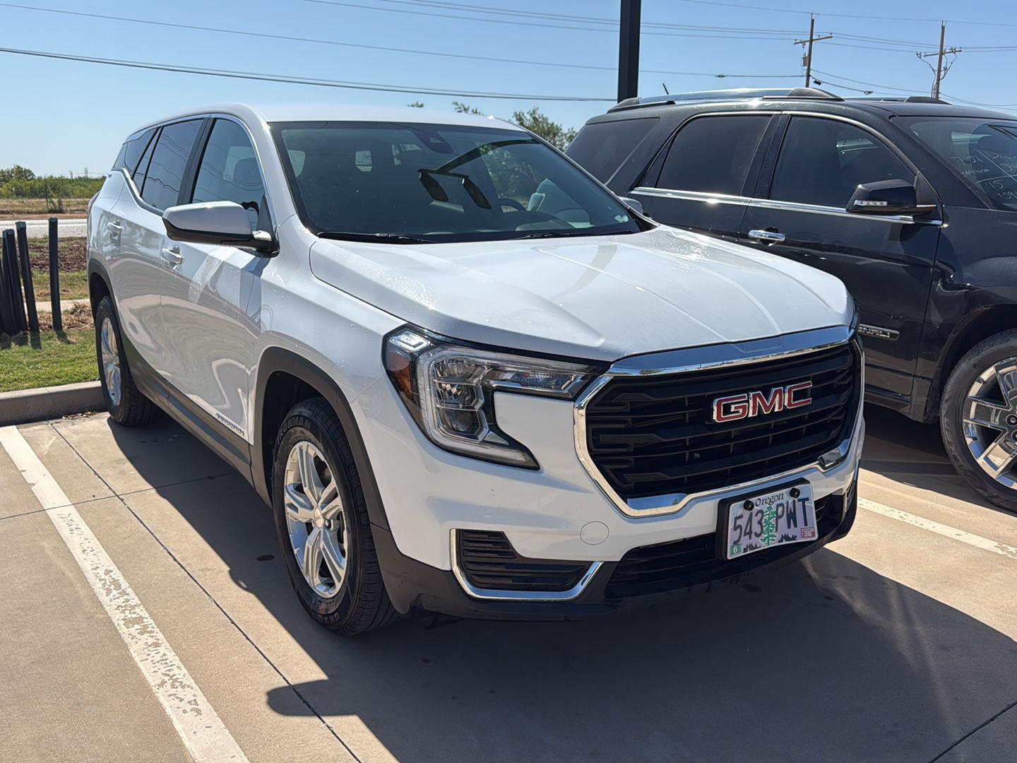 Summit White 2024 GMC Terrain SUV / Crossover All-Wheel Drive 9-Speed Automatic Overdrive