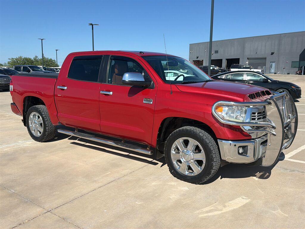 Barcelona Red Metallic 2014 Toyota Tundra Pickup Truck Four-Wheel Drive Automatic