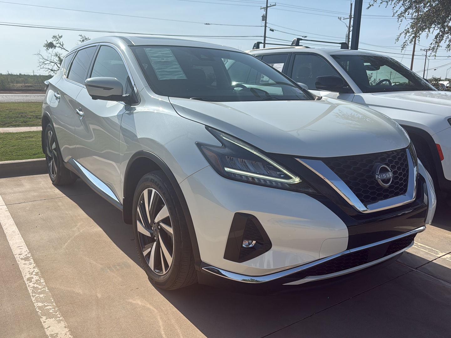 Pearl White Tricoat 2023 Nissan Murano SUV / Crossover Front-Wheel Drive Continuously Variable Transmission