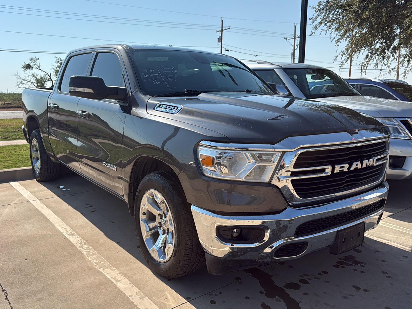 Gray (Granite Crystal Metallic Clearcoat) 2021 RAM 1500 Pickup Truck 4X2 8-Speed Automatic