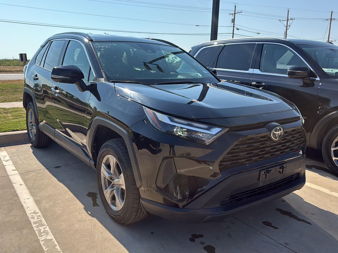Midnight Black Metallic 2024 Toyota RAV4 SUV / Crossover Front-Wheel Drive 8-Speed Automatic