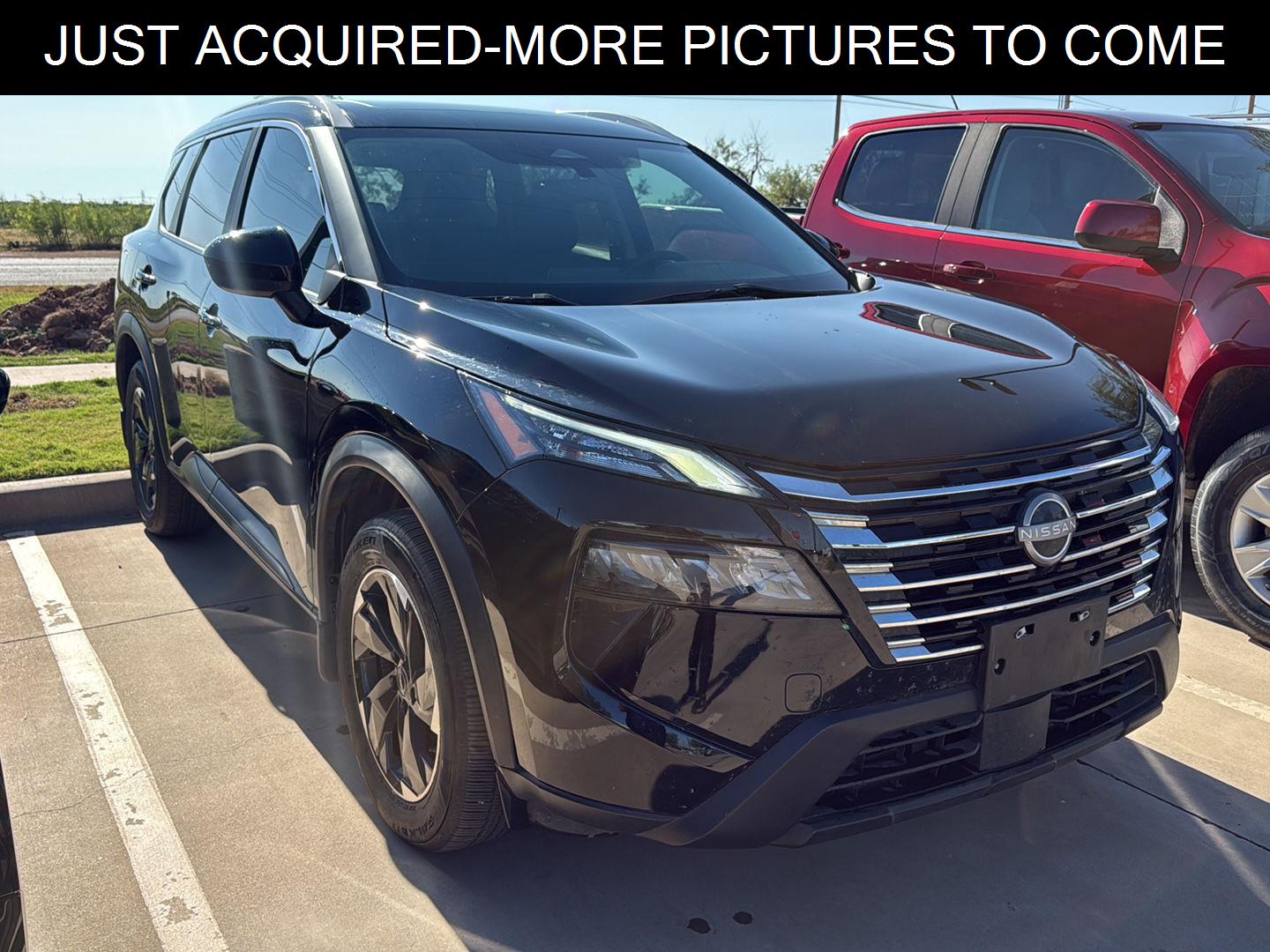 Super Black 2024 Nissan Rogue SUV / Crossover Front-Wheel Drive Continuously Variable Transmission