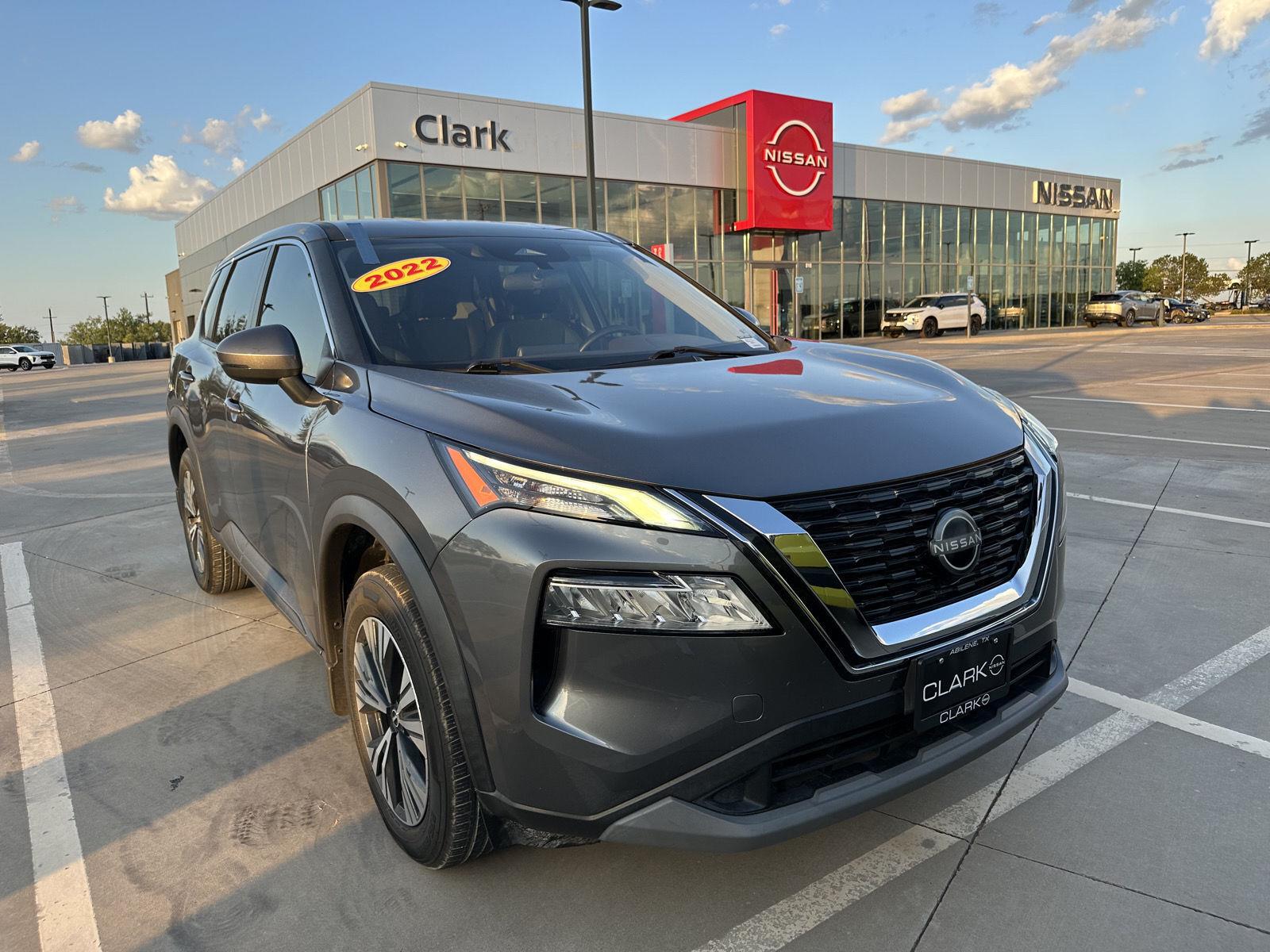 Gray (Gun Metallic) 2022 Nissan Rogue SUV / Crossover Front-Wheel Drive Continuously Variable Transmission
