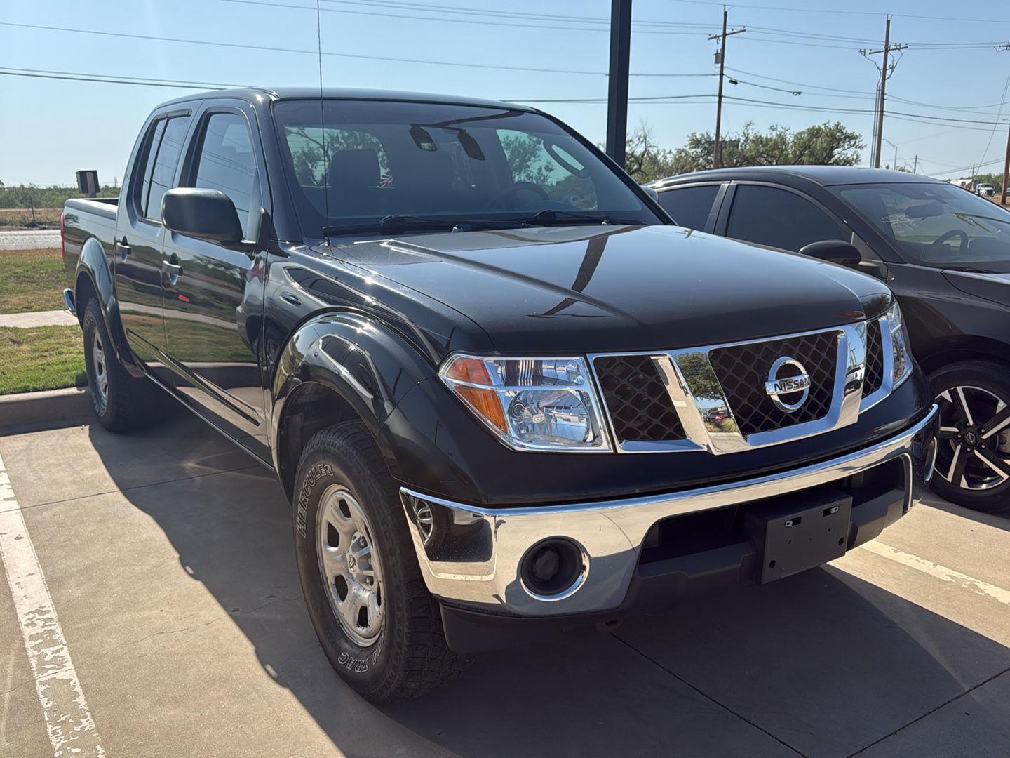 Super Black 2007 Nissan Frontier Pickup Truck  Automatic