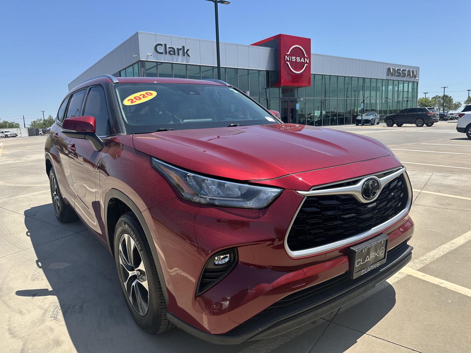 Red (Ruby Flare Pearl) 2020 Toyota Highlander SUV / Crossover Front-Wheel Drive 8-Speed Automatic
