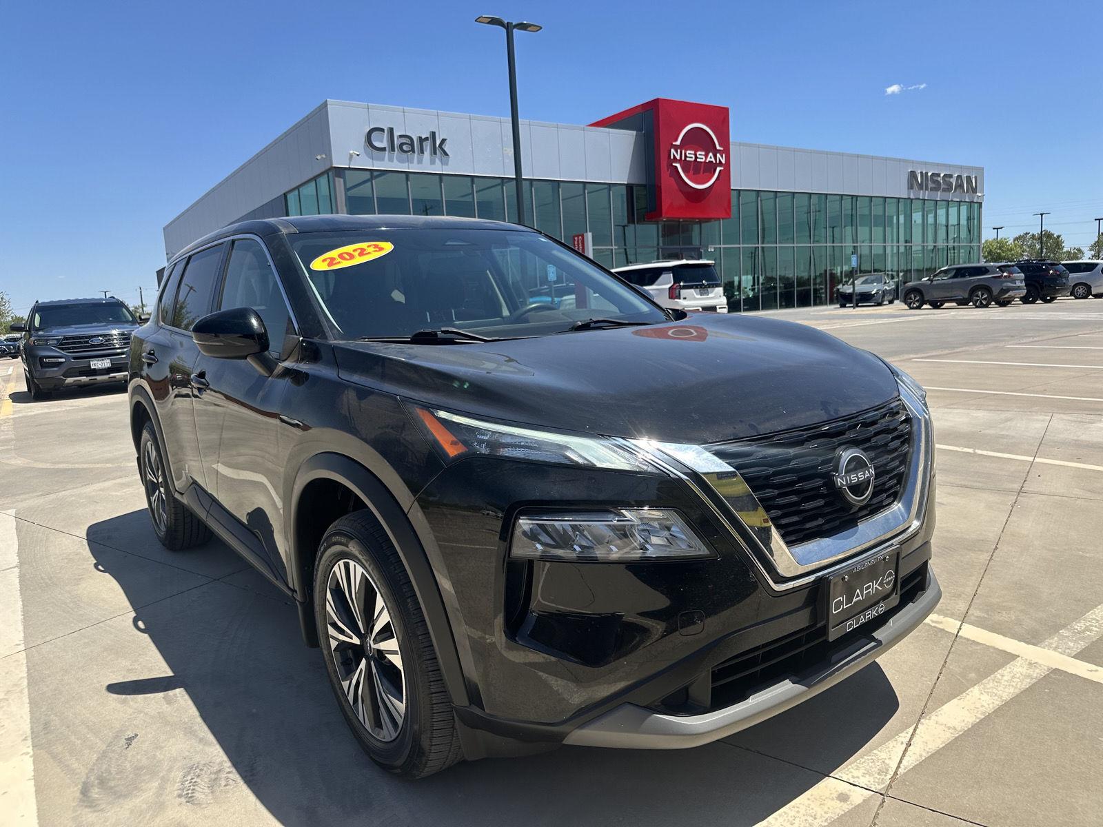 Super Black 2023 Nissan Rogue SUV / Crossover Front-Wheel Drive Continuously Variable Transmission