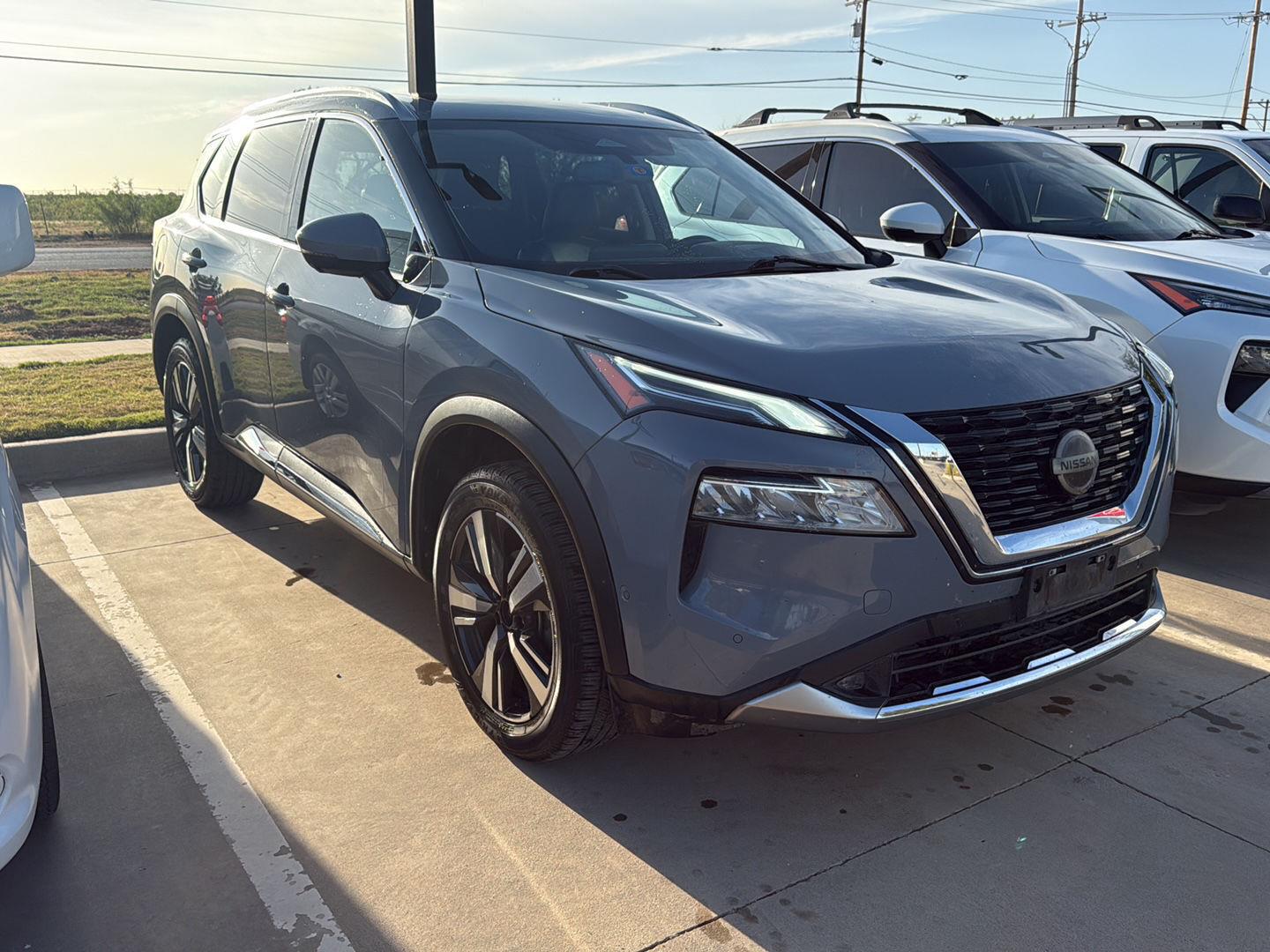 Boulder Gray Pearl 2021 Nissan Rogue SUV / Crossover Front-Wheel Drive Continuously Variable Transmission