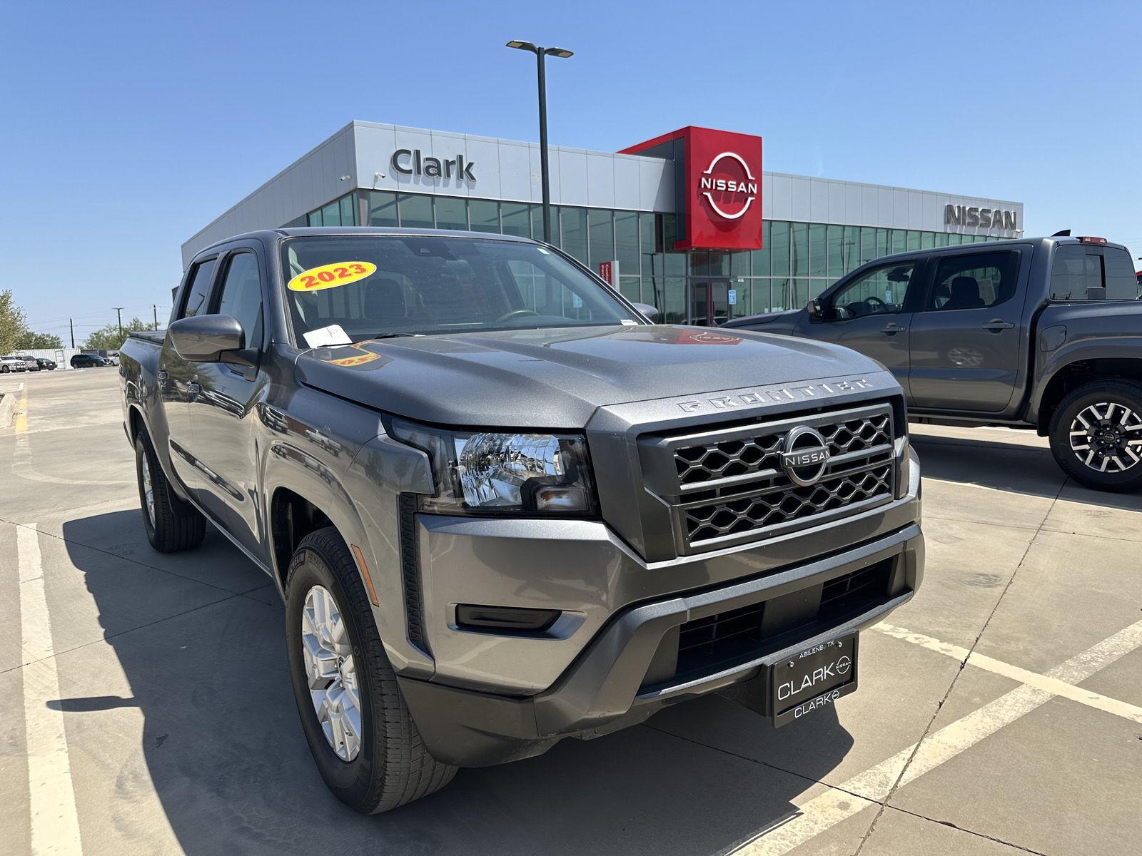 Gray (Gun Metallic) 2023 Nissan Frontier Pickup Truck 4X2 Automatic