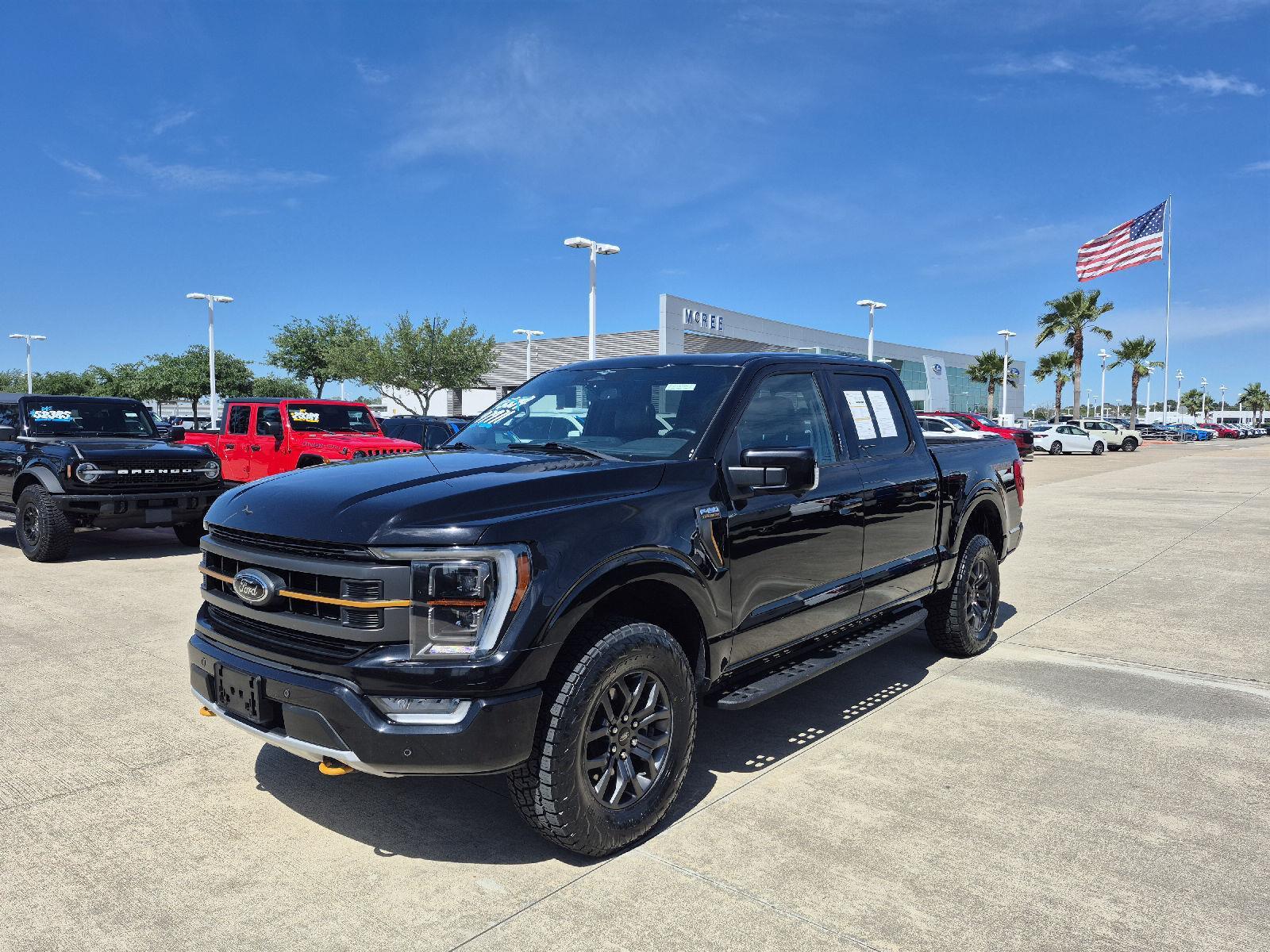 Agate Black 2023 Ford F-150 Tremor SuperCrew 4WD Pickup Truck Four-Wheel Drive Automatic