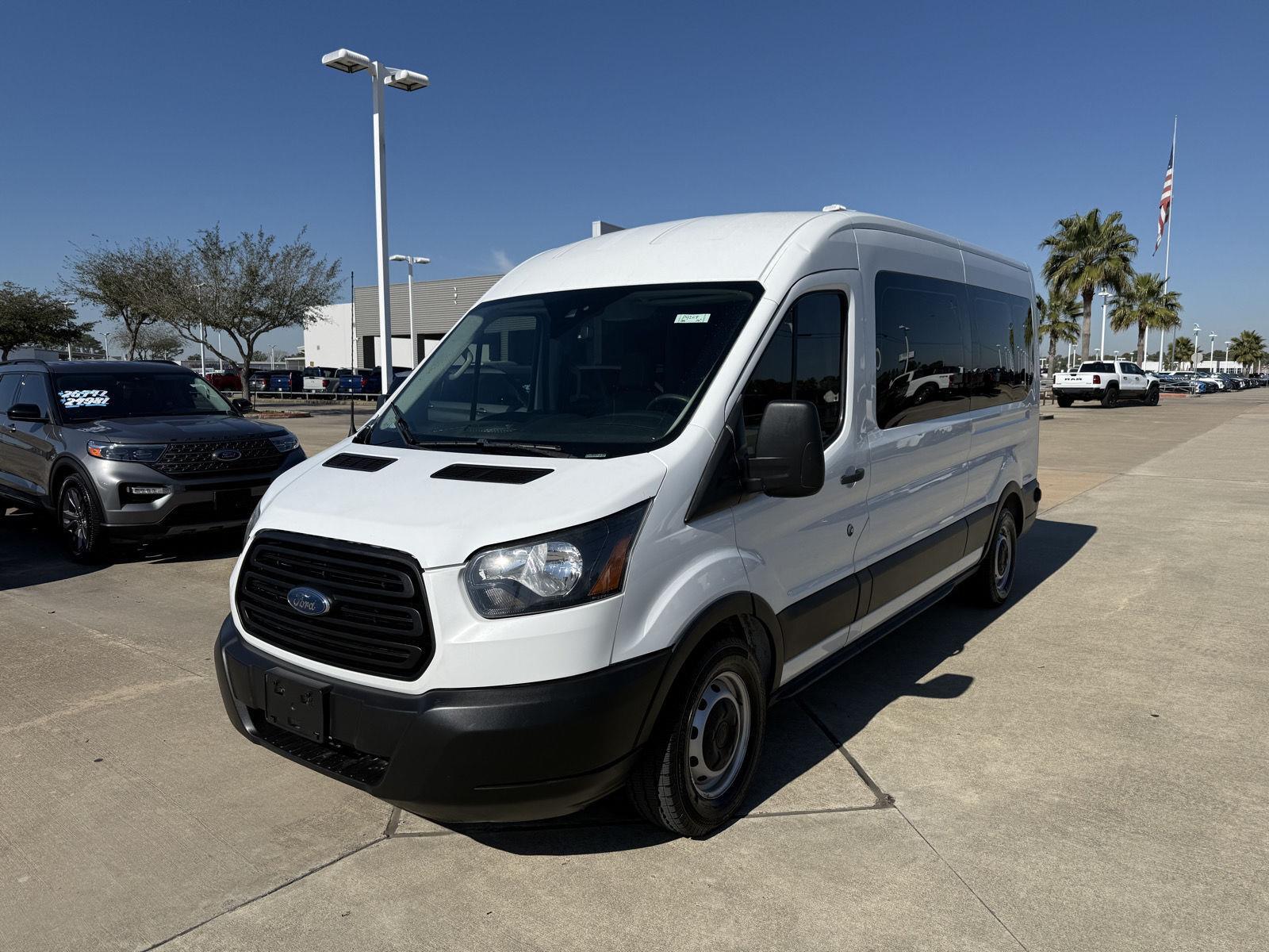 2019 Ford Transit Passenger 350 XL Medium Roof LWB RWD with Sliding Passenger-Side Door