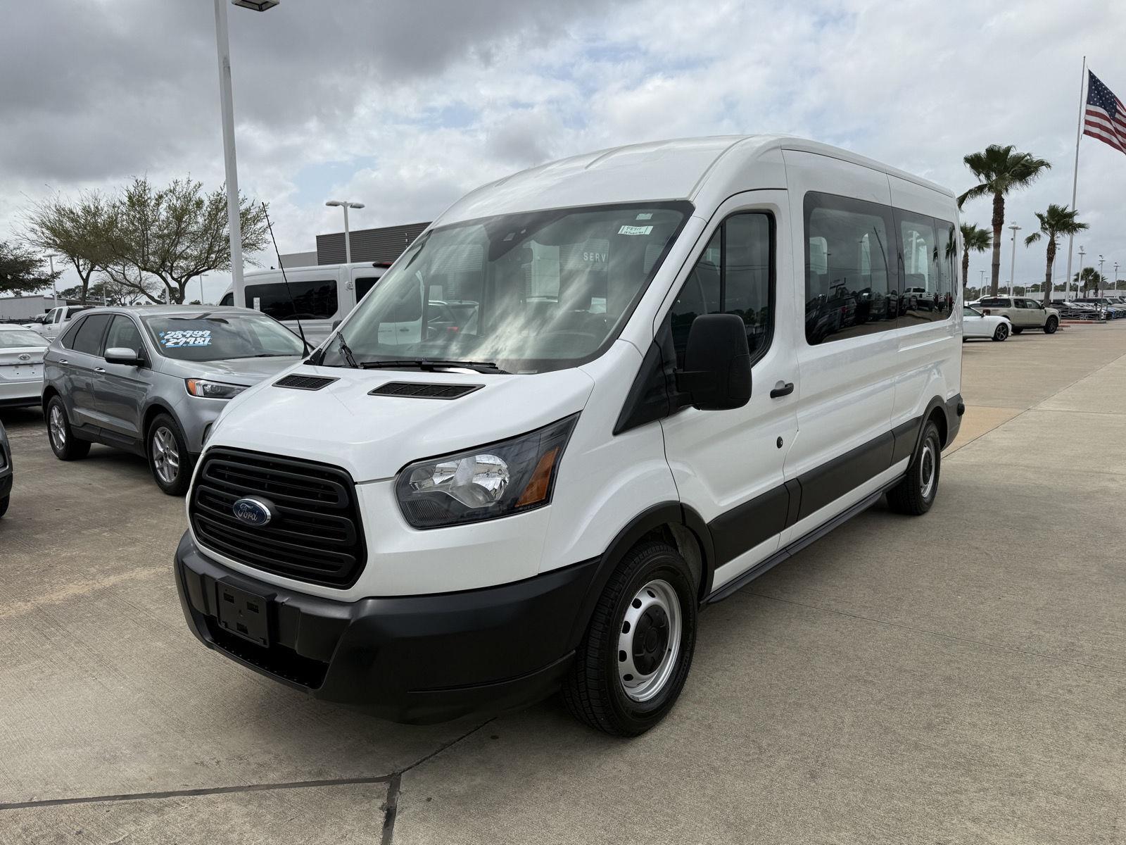 2019 Ford Transit Passenger 350 XL Medium Roof LWB RWD with Sliding Passenger-Side Door